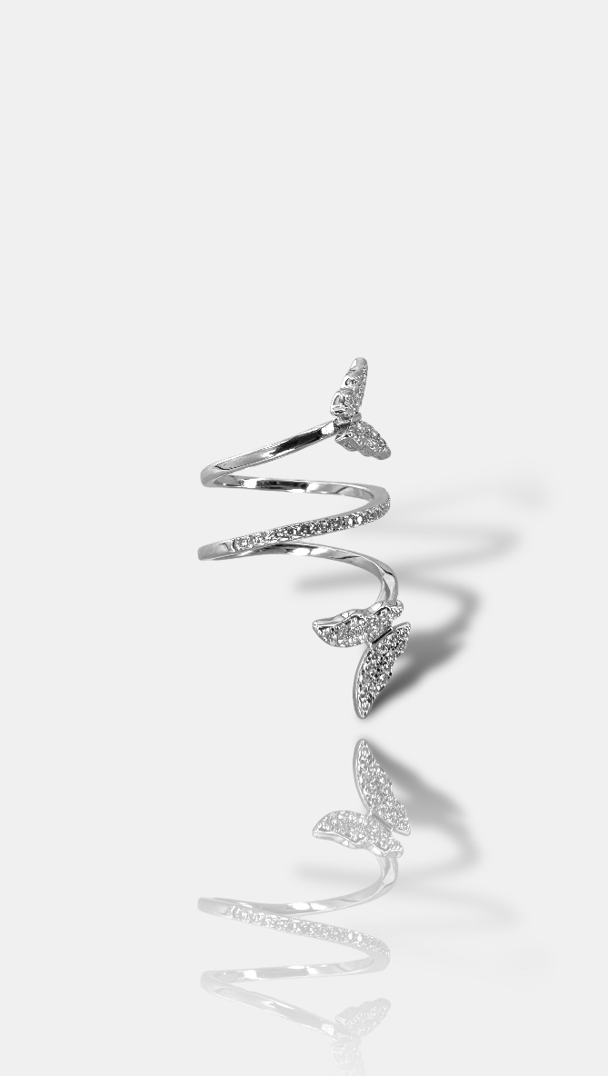 טבעת ערב הלן 925 כסף 2