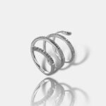 טבעת ערב מינדי 925 כסף