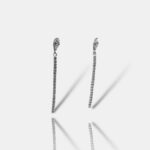 עגיל ערב זיו 925 כסף 1 עגיל ערב זיו 925 כסף 1