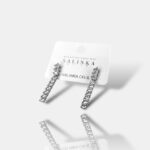 עגיל ערב לביא 925 כסף 1