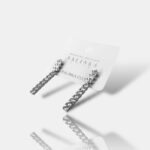 עגיל ערב לביא 925 כסף