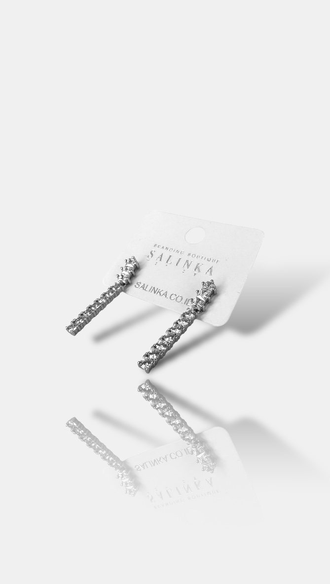 עגיל ערב לביא 925 כסף