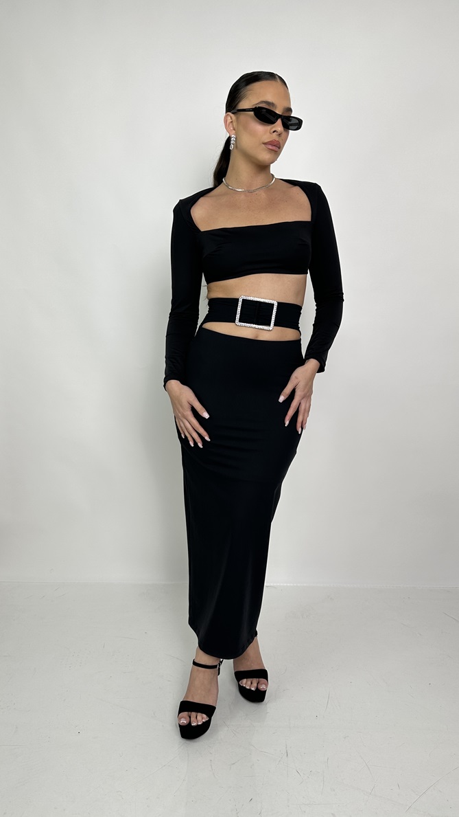 חליפת ערב בקאם שחור