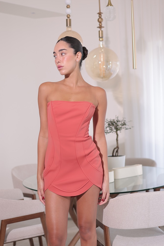 שמלת ערב אינה מיני חמרה