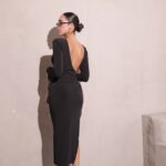 שמלת ערב מידי מילנה שחור