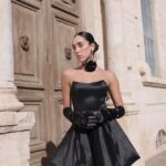 שמלת ערב מיני מיה שחור שמלת ערב מיני מיה שחור