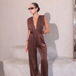 אוברול ערב גרין חום אוברול ערב גרין חום