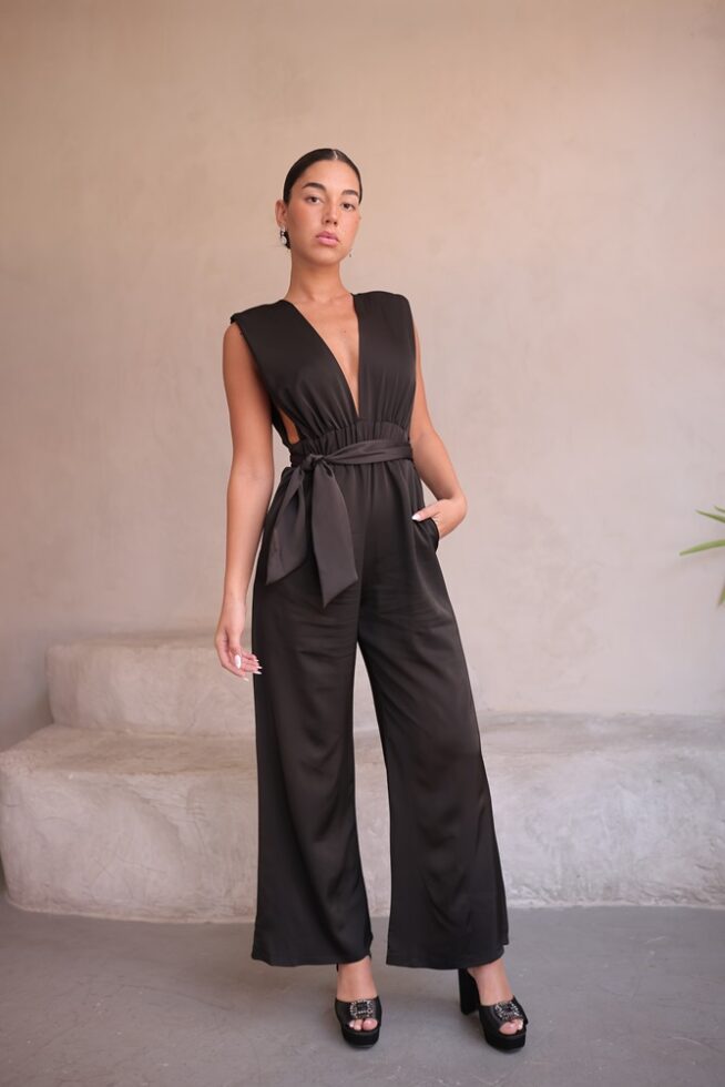 אוברול ערב גרין שחור 2