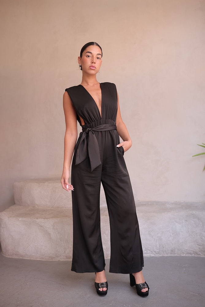 אוברול ערב גרין שחור 2