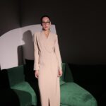 שמלת ערב גקט מקסי שיינה בז 1