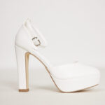 נעל עקב Naya1 לבן 3