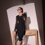 שמלת ערב מידי שרי שחור