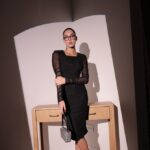 שמלת ערב מידי שרי שחור 4