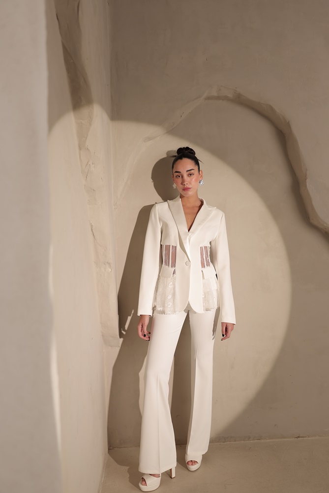 חליפת ערב פרנקו לבן 2