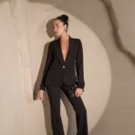 חליפת ערב קלואי שחור 2