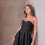 שמלת ערב מיני ונוס שחור 3