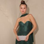 שמלת ערב מקסי ארי ירוק בקבוק 5