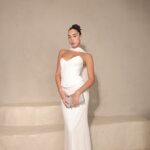 שמלת ערב מקסי לאוני לבן 1 שמלת ערב מקסי לאוני לבן 1