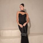 שמלת ערב מקסי לאוני שחור 5