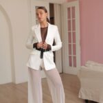 חליפת ערב סנטיה לבן