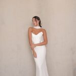 שמלת ערב מקסי טיי לבן2 שמלת ערב מקסי טיי לבן2