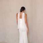 שמלת ערב מקסי טיי לבן5 שמלת ערב מקסי טיי לבן5