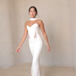 שמלת ערב מקסי טיי לבן6 שמלת ערב מקסי טיי לבן6