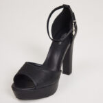 Naya 2 נעל עקב ערב שחור עור 1 Naya 2 נעל עקב ערב שחור עור 1