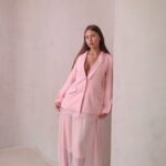 חליפת ערב צנועה סולין ורוד 4