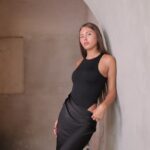 שמלת ערב ג'וסי שחור 3