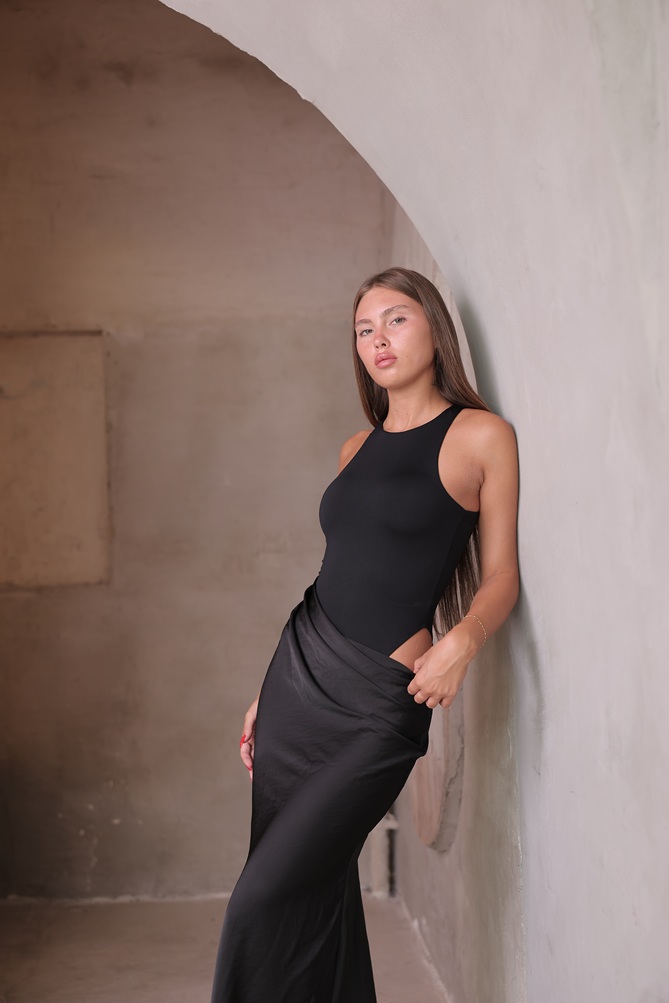 שמלת ערב ג'וסי שחור 3 שמלת ערב ג'וסי שחור 3