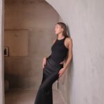 שמלת ערב ג'וסי שחור 4