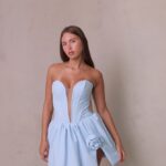 שמלת ערב מיני דדי תכלת 4 שמלת ערב מיני דדי תכלת 4