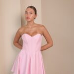 שמלת ערב מיני ונוס ורוד 3 שמלת ערב מיני ונוס ורוד 3