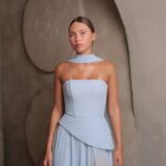 שמלת ערב מקסי אקווה תכלת 4 שמלת ערב מקסי אקווה תכלת 4