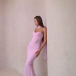 שמלת ערב מקסי טיי ורוד 1 שמלת ערב מקסי טיי ורוד 1