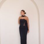 שמלת ערב מקסי ליס כחול נייבי1