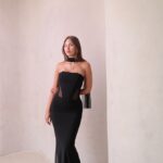 שמלת ערב מקסי ליס שחור 5 שמלת ערב מקסי ליס שחור 5