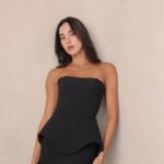 שמלת ערב מיני בל שחור4