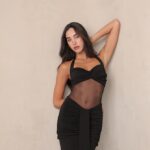 שמלת ערב מקסי מילאן שחור 1 שמלת ערב מקסי מילאן שחור 1