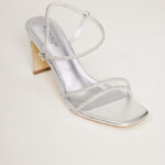 Miran 5 נעלי עקב כסף 2