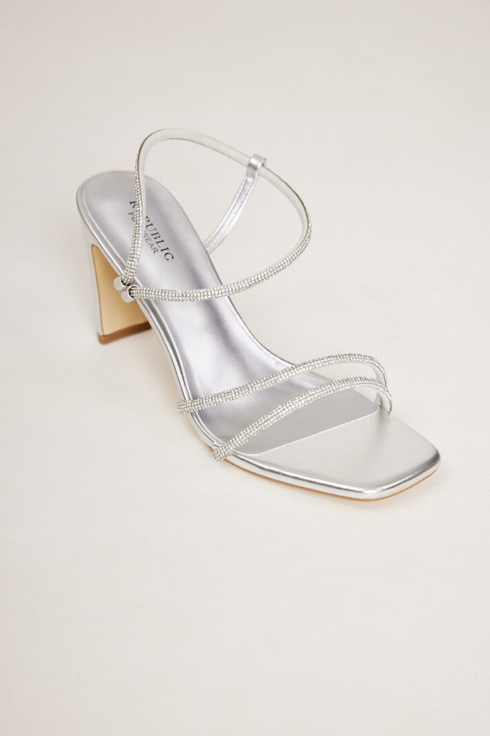 Miran 5 נעלי עקב כסף 2