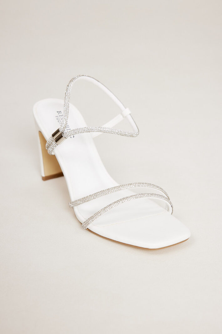 Miran 5 נעלי עקב לבן 4