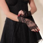 שמלת ערב מיני גרייס שחור שחור