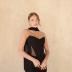 שמלת ערב מקס טיי שחור 1