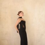 שמלת ערב מקס טיי שחור 4