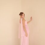 שמלת ערב מקסי אינפינטי ורוד 2