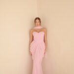 שמלת ערב מקסי אינפינטי ורוד 4