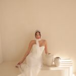 שמלת ערב מקסי אינפינטי לבן 4