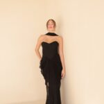 שמלת ערב מקסי אינפינטי שחור